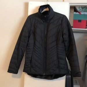 North Face faux fur lined jacket